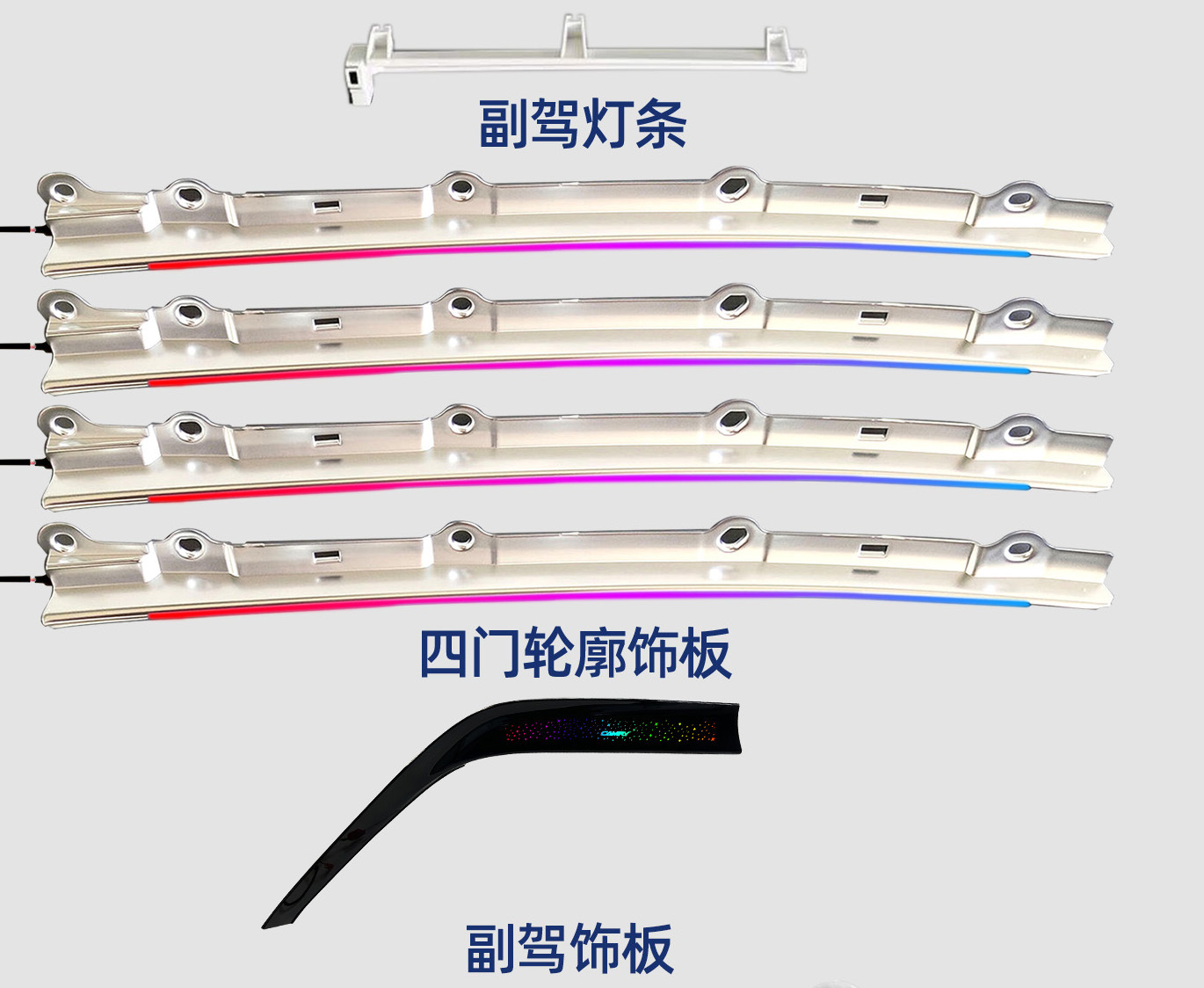 Car Ambient Lighting Is Suitable for Toyota Camry 2018-2023