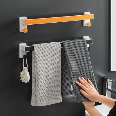 Punch holes Towel rack TOILET Shower Room Stick pylons Bath towel Shelf Simplicity Stands multi-function Single pole