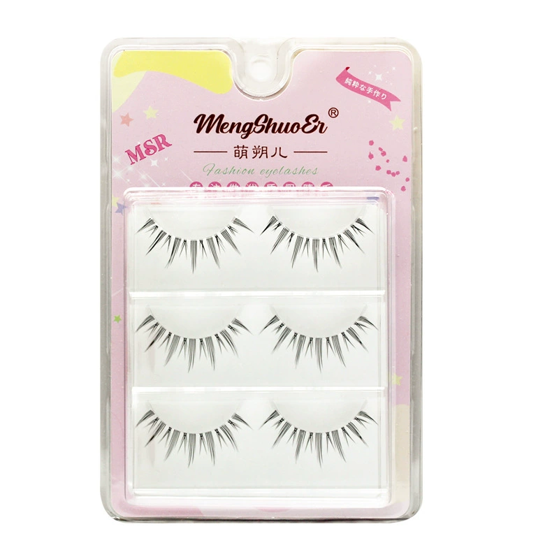 Little evil dense desire to fake eyelashes, прозрачные стержни, вся природная имитация женской группы новичок к cos Барби