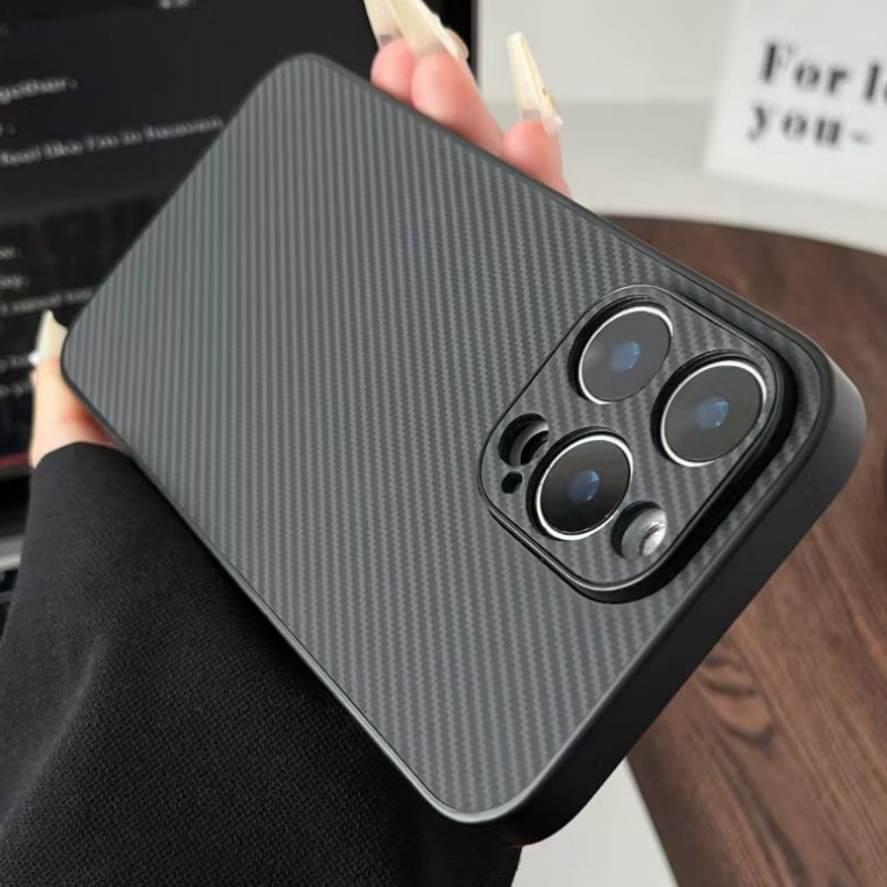 Carbon Fiber Leather Case For Huawei Honor Mate 80 Pro Nova 15_voghion.com