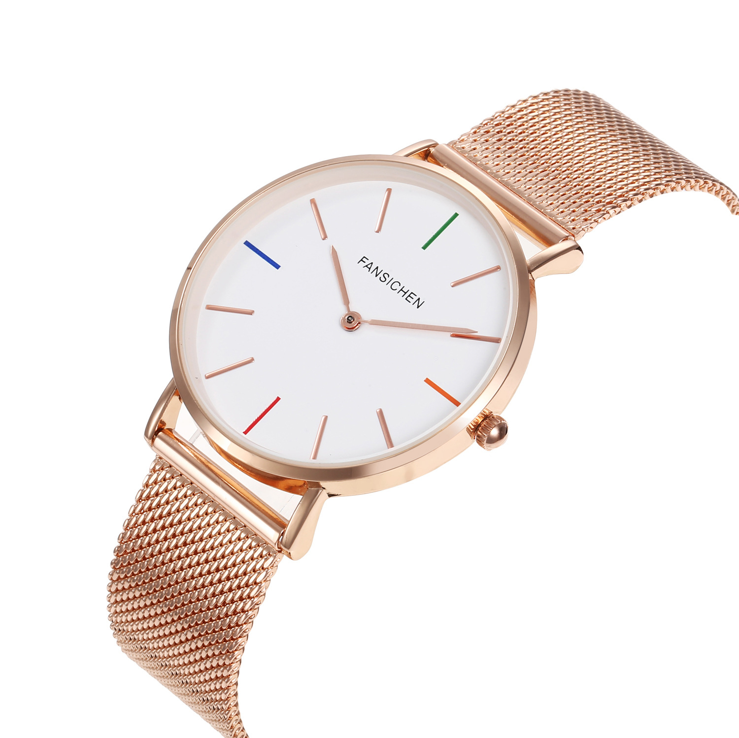 Fansichens neue wasserdichte koreanische Quarz-Paaruhr für Damen, Junior High Sense_voghion.com