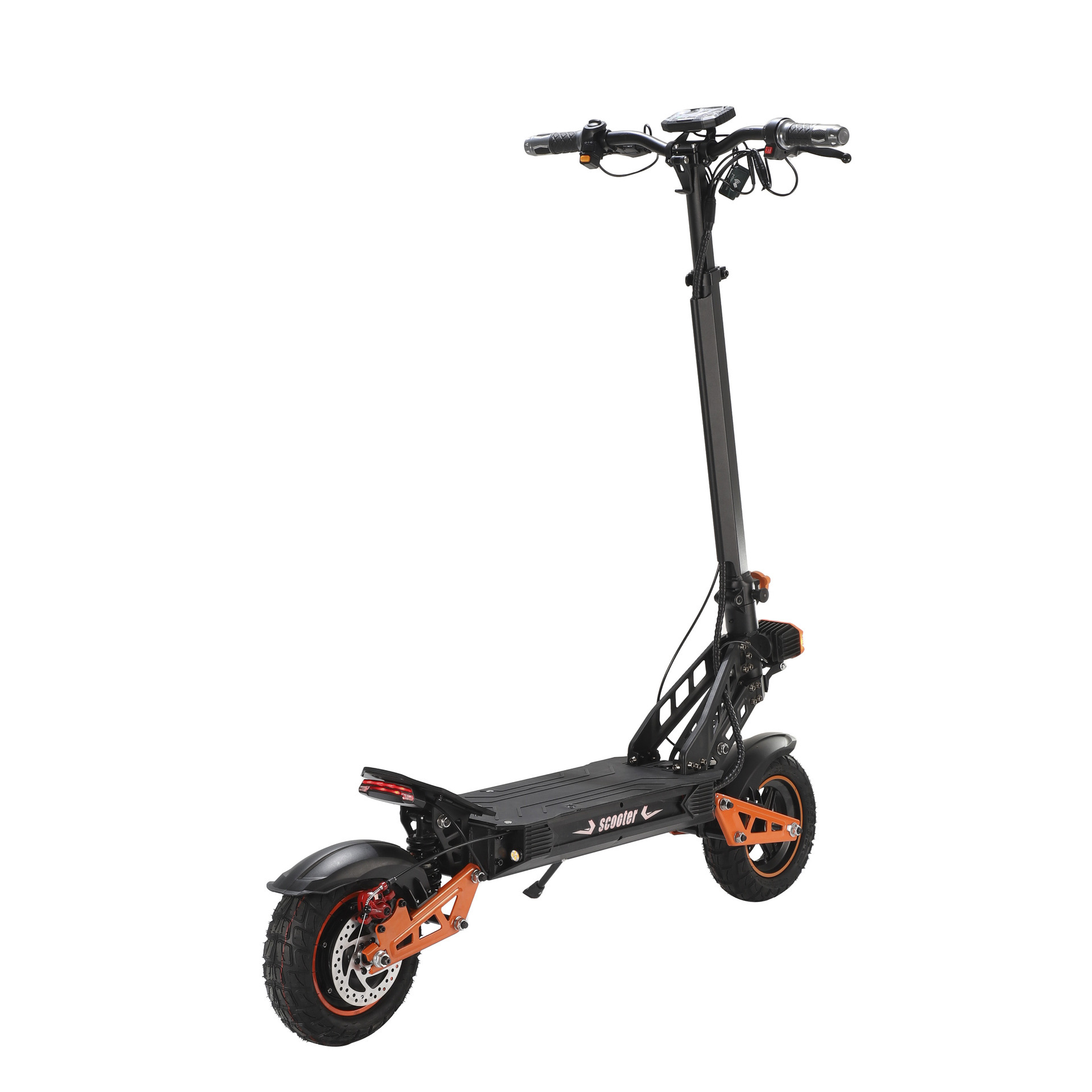 Cross-border adult off-road electric scooter, foldable two-wheeled electric vehicle, portable outdoor commuting scooter, wholesale