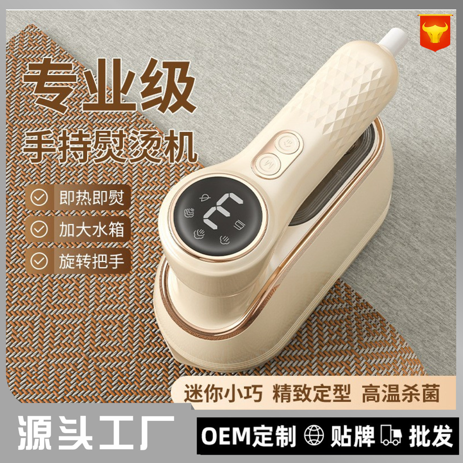 跨境家用小型熨斗手持大蒸汽熨烫机迷你挂烫机电熨斗便携式挂烫机