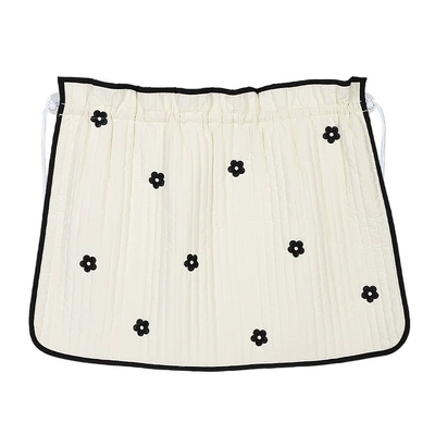 Blue Rain Car Curtain Cartoon Car curtains - quilted-embroidered-edged-embroidered-curtains-and-flowers