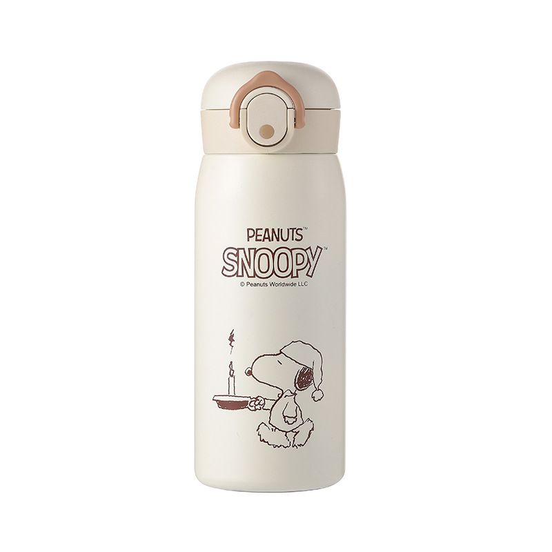 【公式正規品】snoopyスヌーピー316ステンレス保温保冷カップ韓国版清新文芸|undefined