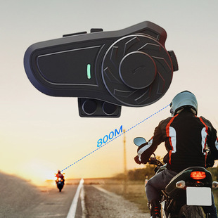 X2 Cycling Helmet Bluetooth Intercom Headset Dual 800m Smart Call Noise Reduction Music Sharing Qualcomm Solution