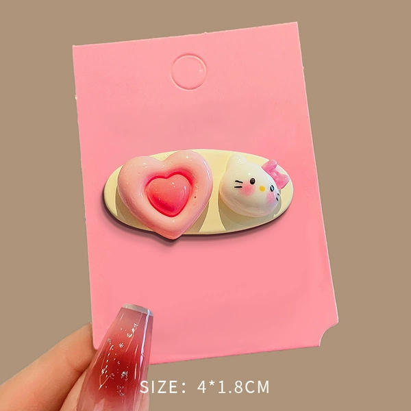 Hello kitty, hairgrip, cards