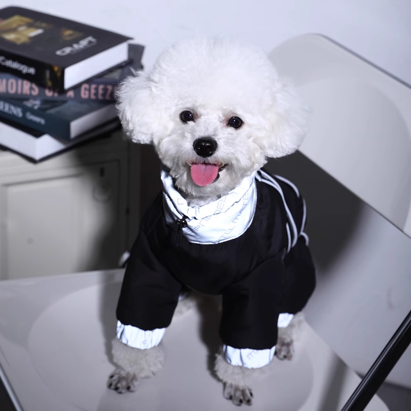 Ropa de invierno para perros mascotas Teddy perros pequeños otoño invierno perros algodón de cuatro patas invierno caliente invierno