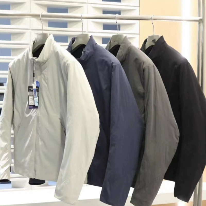 Ранняя весна новый счетчик качества наружный легкий бизнес-воротник хлопчатобумажная одежда морозостойкая теплая мужская хлопчатобумажная куртка