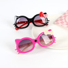 Children's cute sunglasses, cartoon glasses with bow suitable for men and women