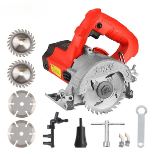 Stone Cutting Machine Tile Portable High-Power Cutting Machine Metal Wood Stone Grooving Electric Saw European and American Regulations