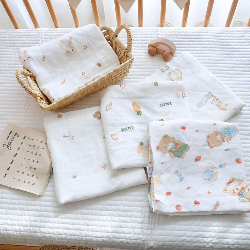 Baby Bamboo Fiber Bag Bamboo Cotton Bag Newborn Class A Cover Blanket Swaddling Anti-startling Gauze Newborn Bag