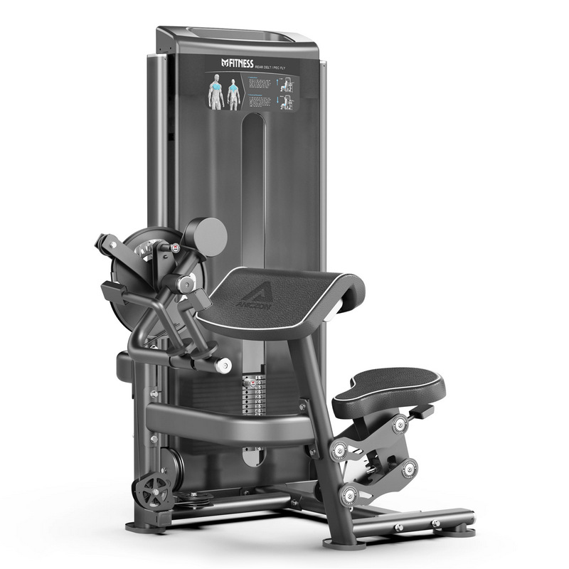 gimnasio comercial equipo de entrenamiento de fuerza de extremidades superiores tipo sentado entrenamiento bíceps todo en uno dispositivo de formación de hombro