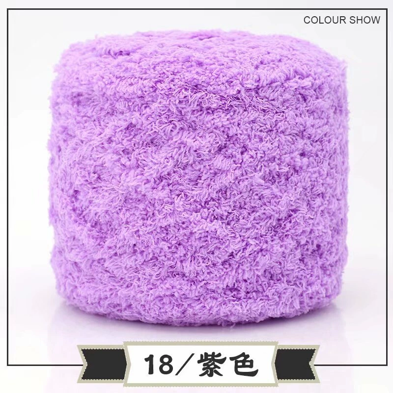 Королевская бархатная пряжа (Coral Velvet) 100 г, толщина 4 мм, детский шарф и ткань для полотенец, многоцветный