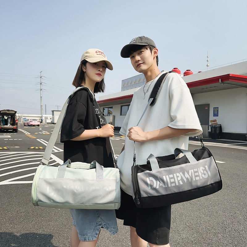 Bolsa de entrenamiento para hombres bolsa de mano bolsa de viaje separación seca y húmeda entrenamiento mochila deportiva bolsa de natación de gran capacidad