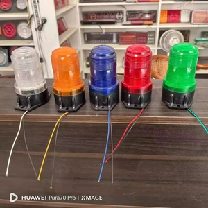 LED strobe light for vehicles, 12V24V roof flash light, high-brightness forklift warning light, suitable for construction vehicles, boats, and school buses