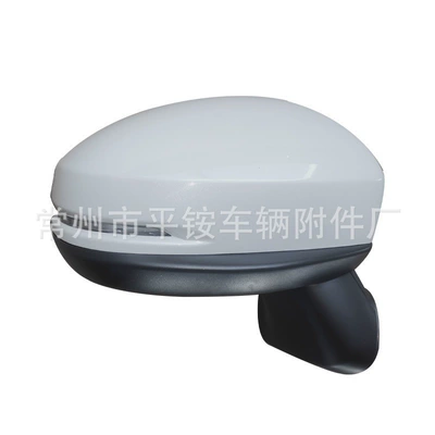 Suitable for Honda: Rear mirror/rearview mirror assembly - 5-wire-electric-adjustable-lens-turn-signal-unpainted-r