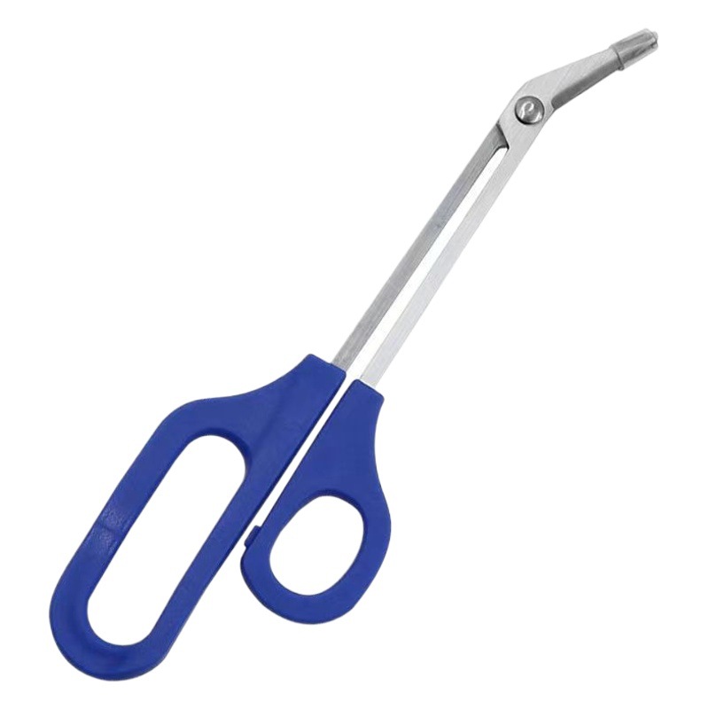 8.3 Inch Large Stainless Steel Foot Skin Cut Bandage Gauze Cut Long Mouth Curved Mouth Cut Beauty Cut Crane Mouth Cut