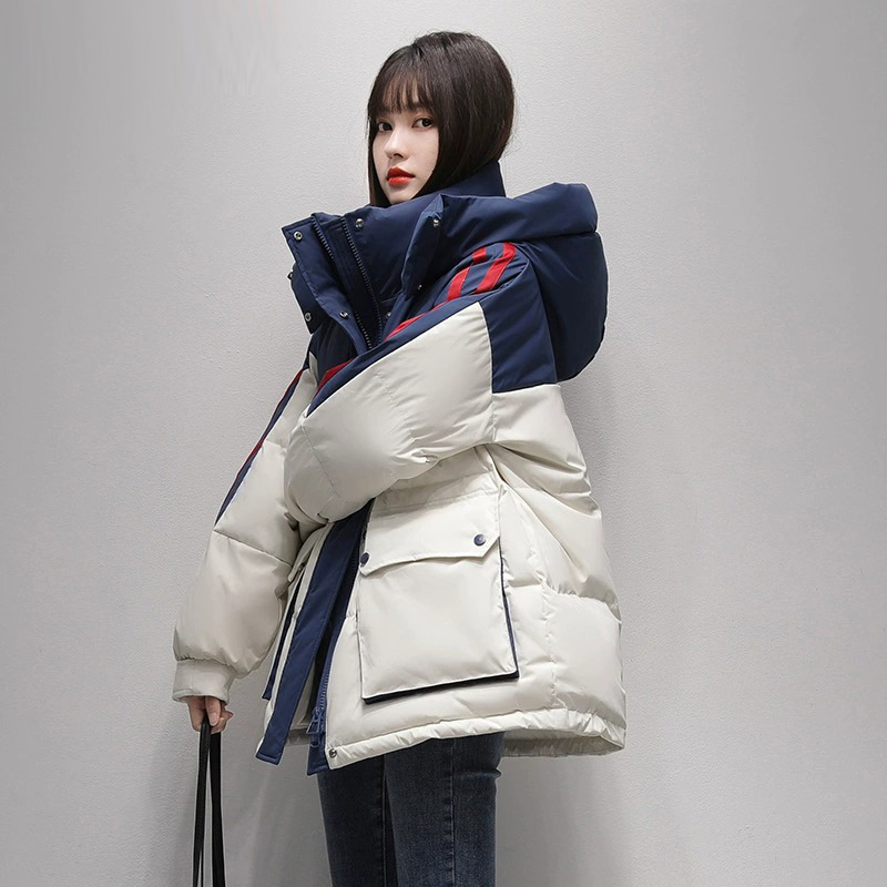 Short Women's down Coat, Mid-Length, 2025 Winter New Fashion Casual Thick Hooded A-Line Puffer Jacket Short Women's down Coat, Mid-Length, 2025 Winter New Fashion Casual Thick Hooded A-Line Puffer Jacket