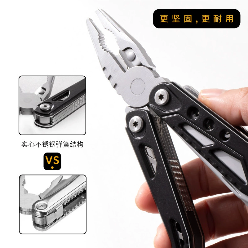In-stock traveler's multi-tool pliers for outdoor camping and hiking, portable