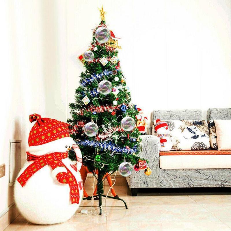 透明真珠ガラスクリスマスボールクリスマス装飾ペンダントガラス彩色ボールペンダントスポット|undefined