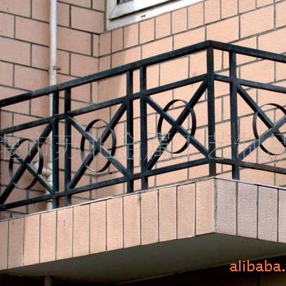 欧式铁艺空调护栏 金属工艺高层空调防护栏 室外建筑烤漆防护栅栏