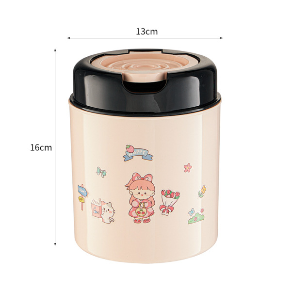 Basura de cubierta deslizante gran capacidad de cocina sin cintura doblada estante de almacenamiento de piso móvil de doble capa estante de almacenamiento de sala de estar cesta