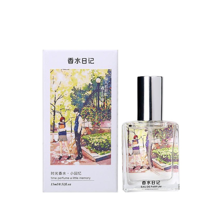 Odis Time Perfume 15ml Fresh Floral and Fruity Light Fragrance Student Style Affordable Perfume Wholesale