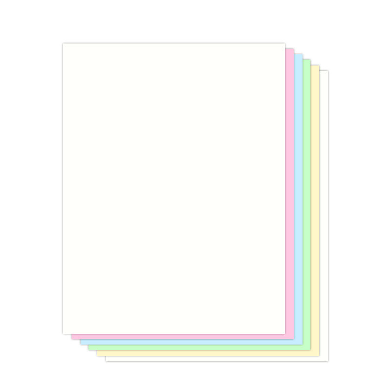 A4 papel compuesto papel preacabado dos piezas (210*297mm)500 hojas de papel de impresora de aguja