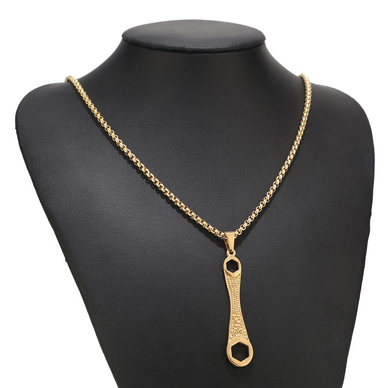 Wholesale Jewelry Retro Scissors Spoon Kitchen Knife 304 Stainless Steel Plating display picture 14