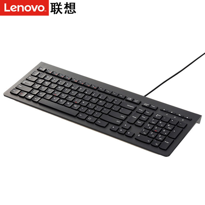 Suitable for notebook desktop all-in-one computer light chocolate business office Lenovo M120K wired key