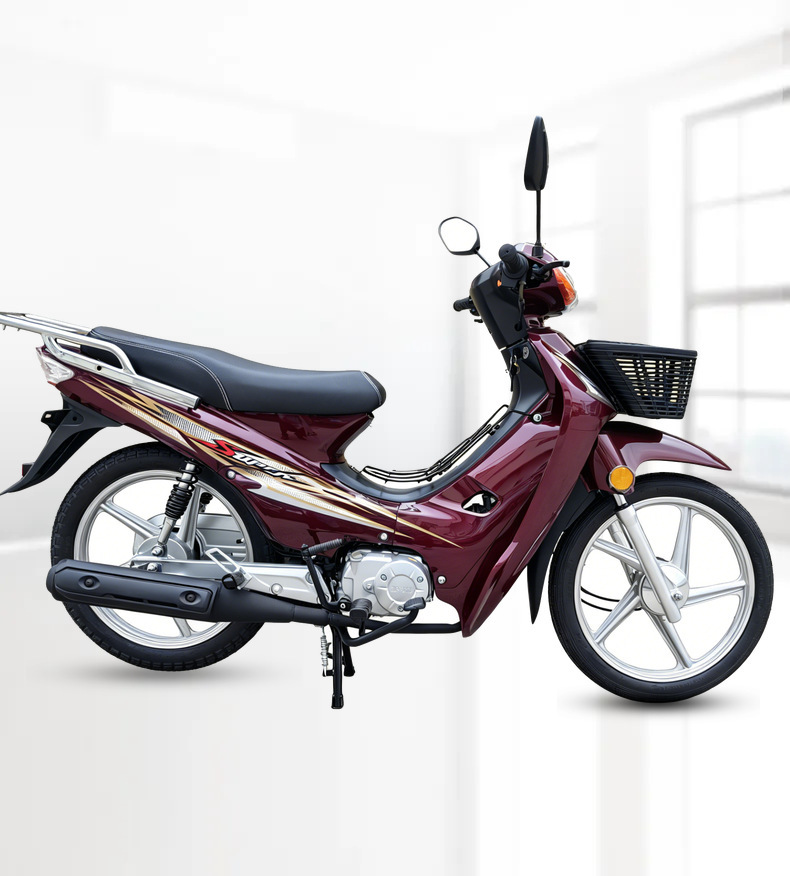 ZhuFeng brand curved beam scooter 48CC-110CC moped motorcycle for delivery