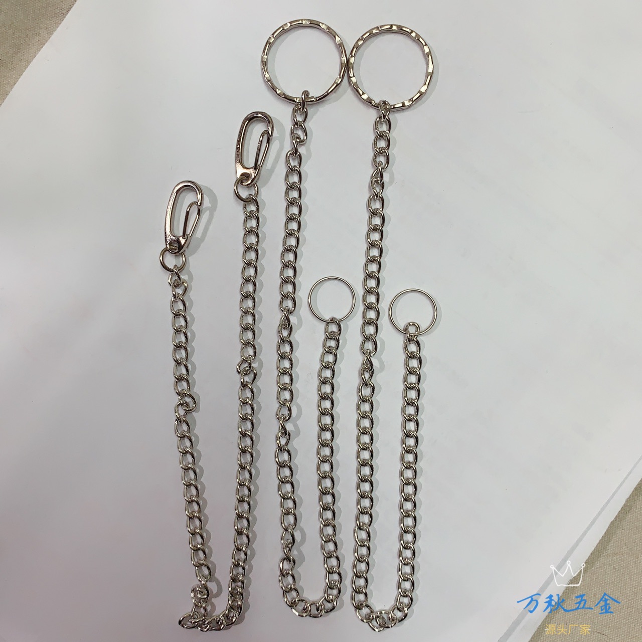 防盗钥匙链挂扣老年人挂扣钱包防盗裤链长链条挂钩|ru