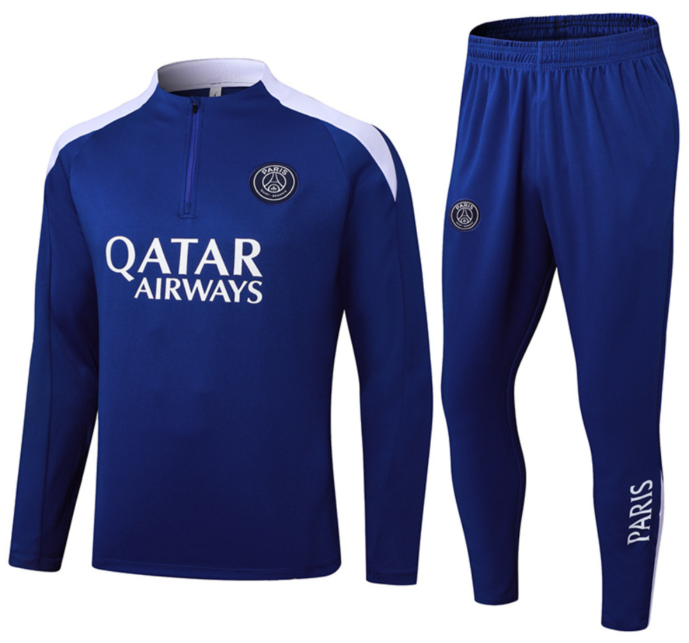 Traje de entrenamiento de fútbol de París Arsenal Chelsea West Ham United Inter Atlético de Madrid Traje de manga larga de Argelia image 15