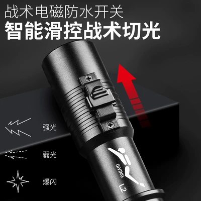 underwater professional magnetic control switch lighting: UV fənərlər