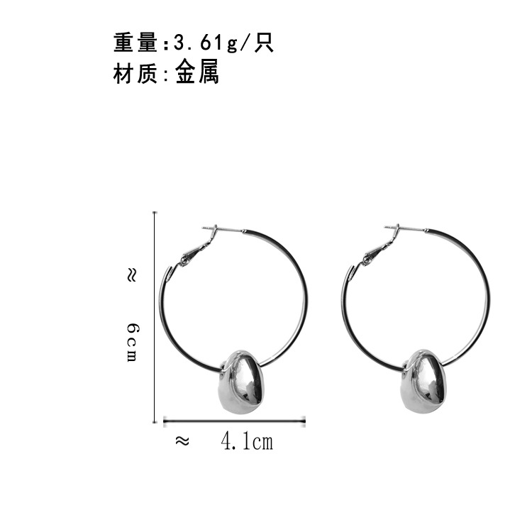 Mode Geometrische Herzform Legierung Ohrringe Großhandel display picture 14