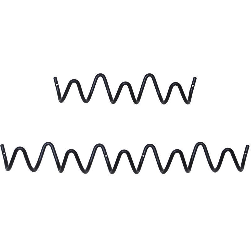 北欧挂衣钩后浪收纳创意黑色奶白中古客厅房过道壁背景墙