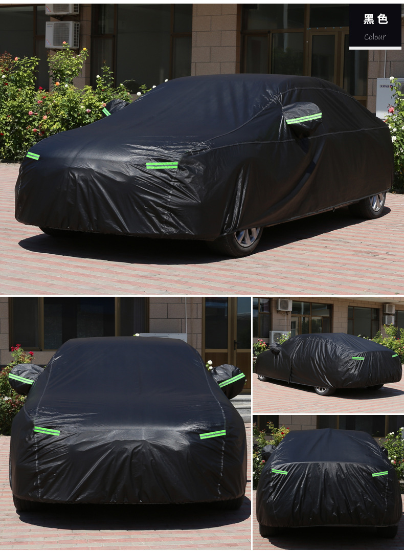Car Cover, Sun Protection, Rain Protection, Hail Protection, New Thickened Model, Suitable for Thousands of Car Models, Heat Insulation, Car Sunshade Cover