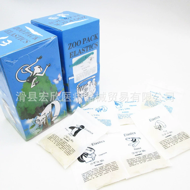 Стоматологические резиновые кольца Тяговые ленты Прозрачные корректирующие резиновые кольца Ортодонтический материал Материалы для полости рта