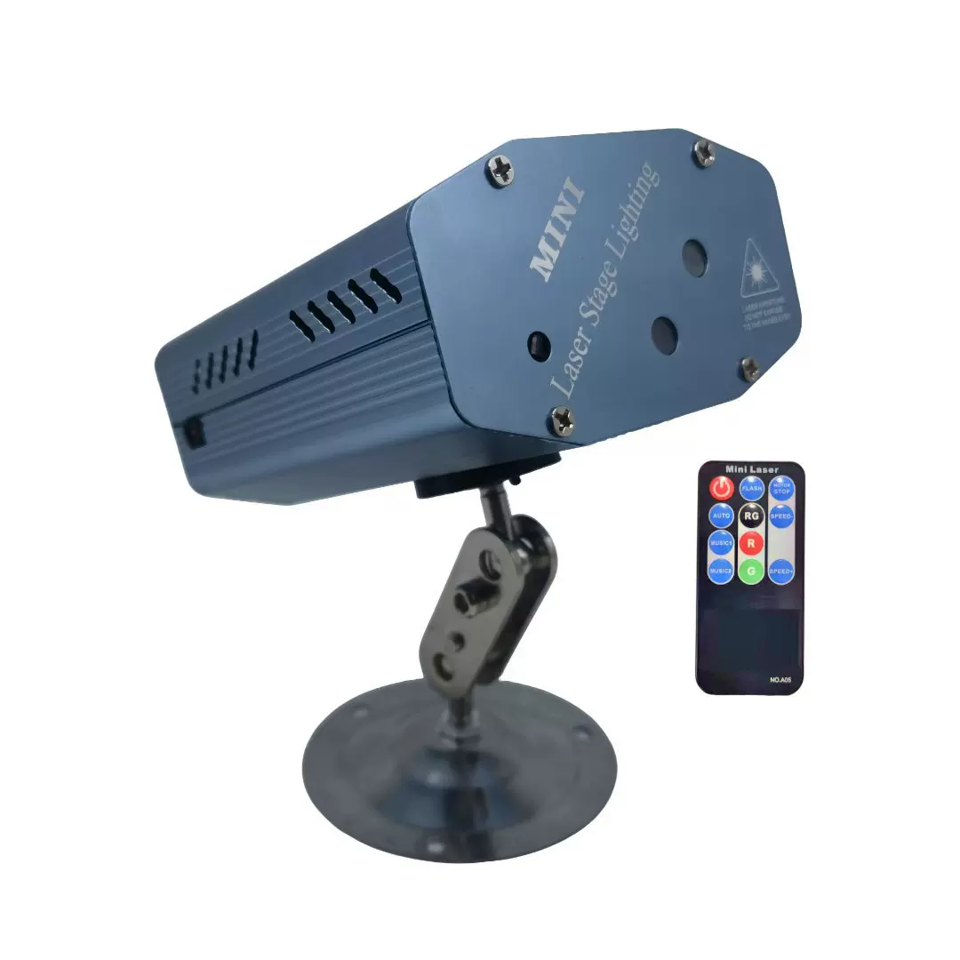 双孔激光镭射灯酒吧氛围灯蹦迪声控KTV舞台灯家用宿舍卧室小夜灯