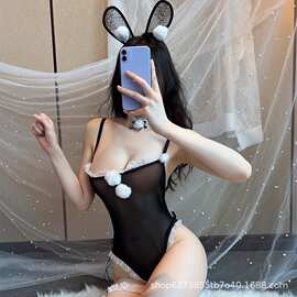 蔻妮情趣内衣性感兔女郎免脱小胸制服睡衣装诱惑角色扮演激情批发