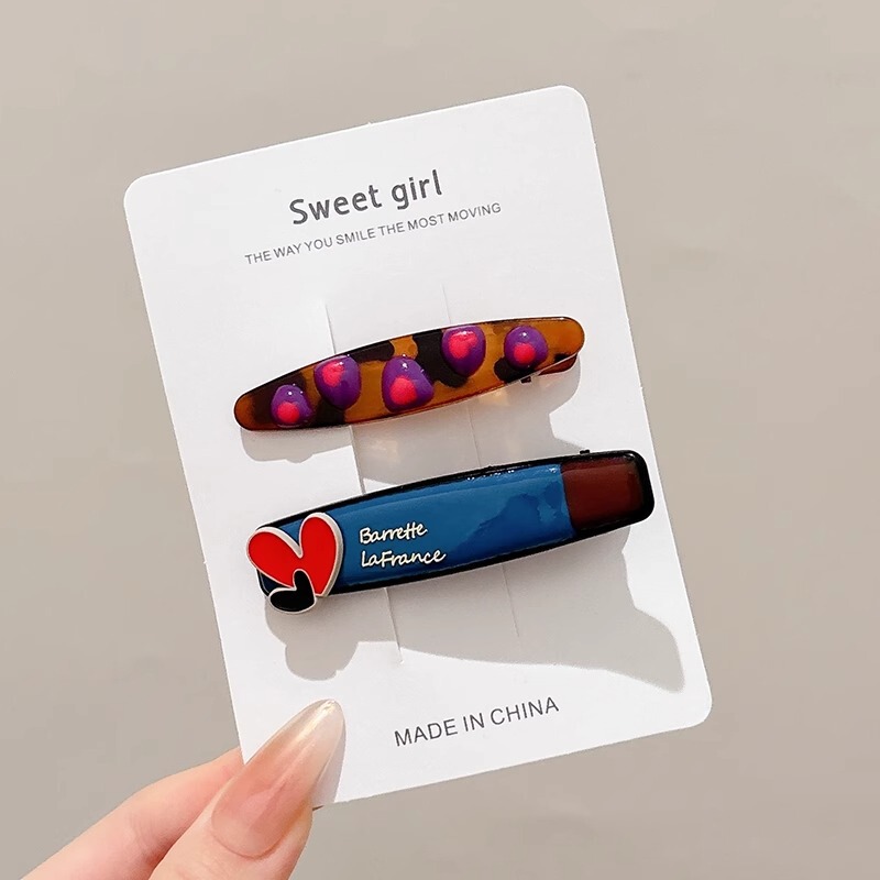 Sweet Cool AB バージョンヘアピン 2025 新しいサイドヘアピンヘアピン女性のハイエンド西洋スタイルファッション前髪クリップ|undefined