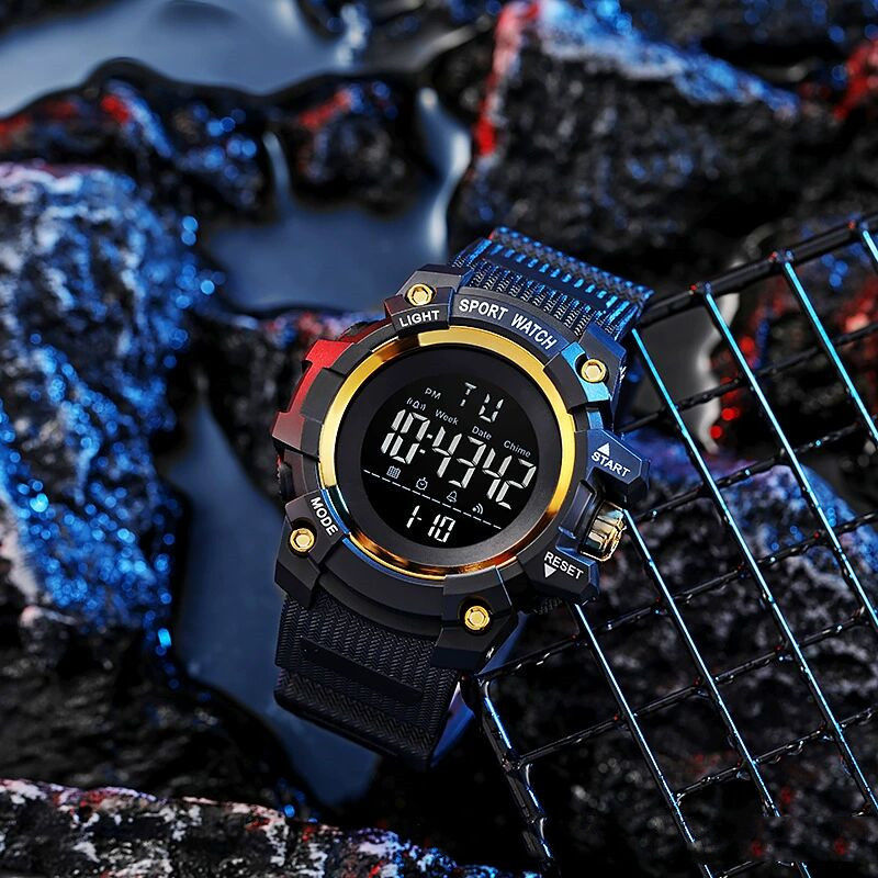 2023 nuevo campus reloj electrónico viajes deportes decoración juvenil luminoso multifuncional deportes despertador reloj electrónico