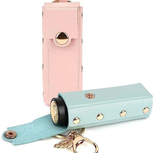 Ruoguo cuero Amazon transfronterizo fácil de llevar popular auricular bolsa joyería bolsa lápiz labial