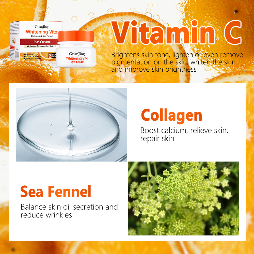 30g Vitamin GJ7145 C Bone Collagen Eye Cream Member Exclusive Box 288Pcs ollagen ream_voghion.com