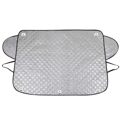 Car front windshield anti-frost Car snow shield - approximately-145-110cm-five-strong-magnetic-front-mount-with-rearview-mirror-hanging-strap