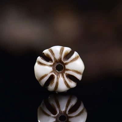 Xizang Reclaimed Bone DIY Semi-Finished — Zərgərlik ara hissələri - no-20