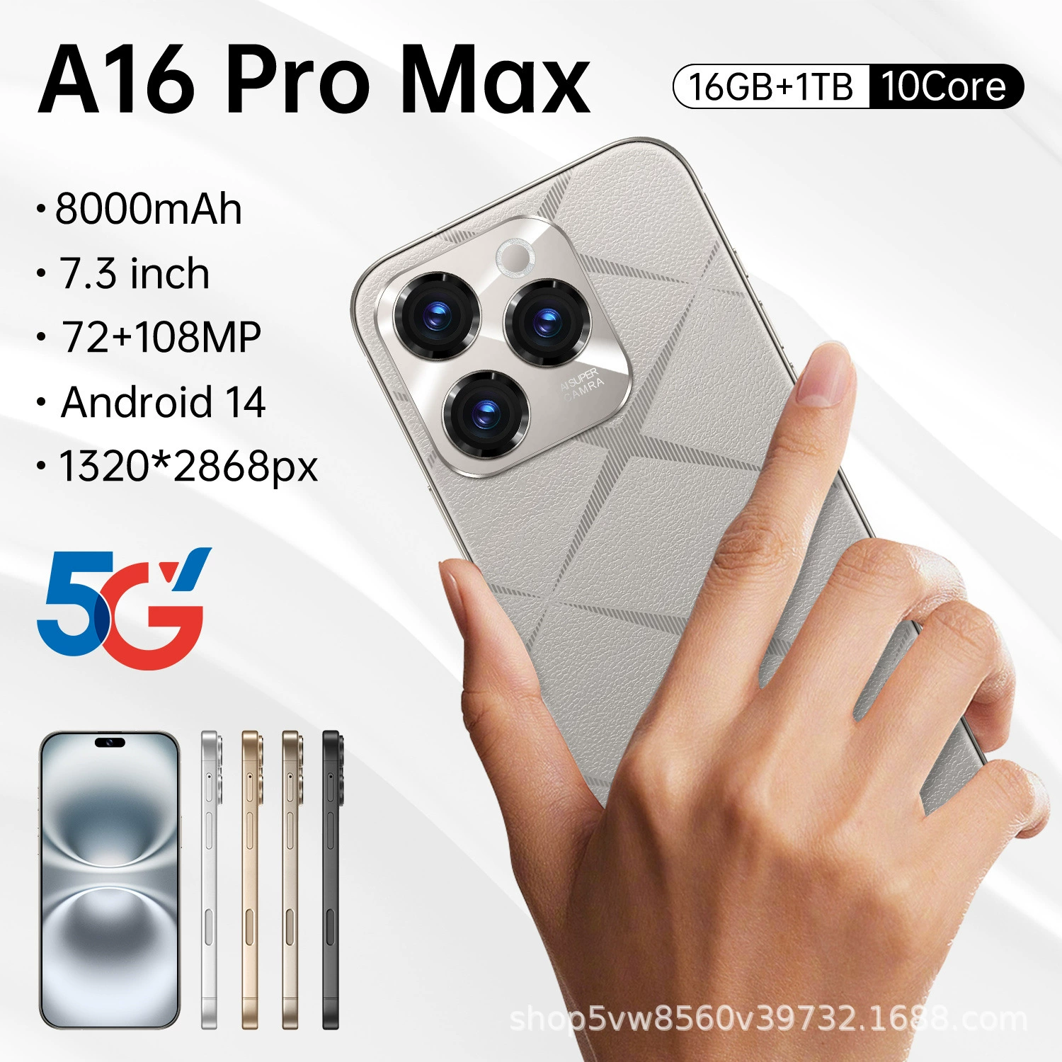 (Cross-border trading), smart mobile phone, 16promax, Android, 5G