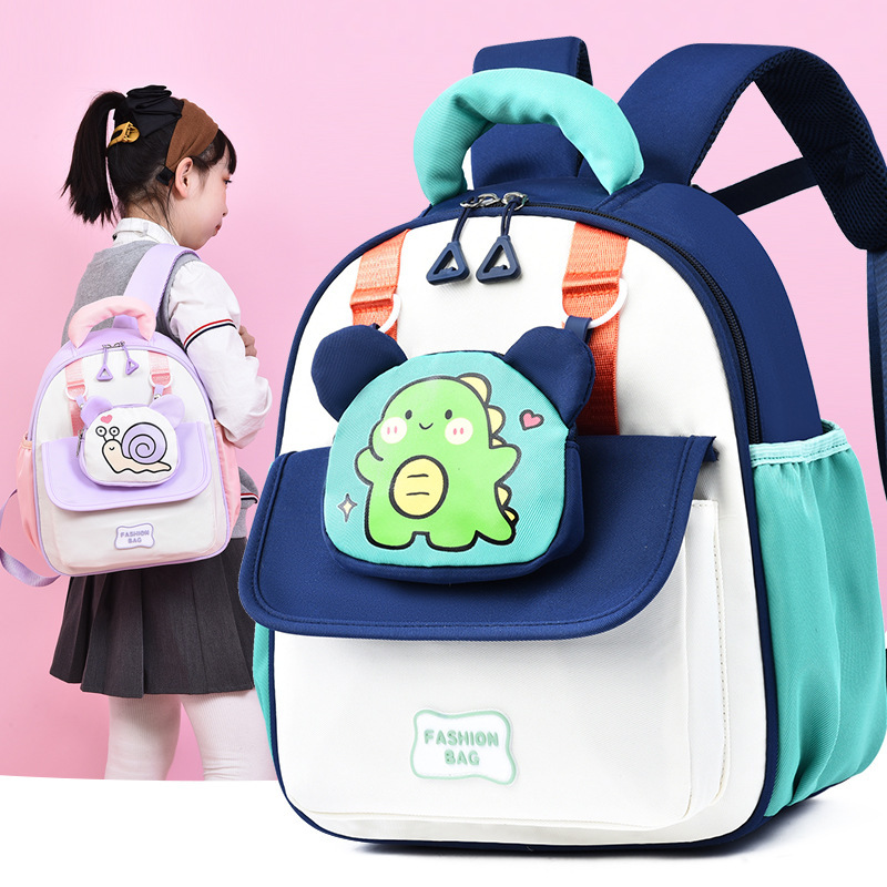 Nuevo jardín de infantes mochila para niños y niñas lindas mochila de dibujos animados mochila de hombro casual mochila de viaje al aire libre