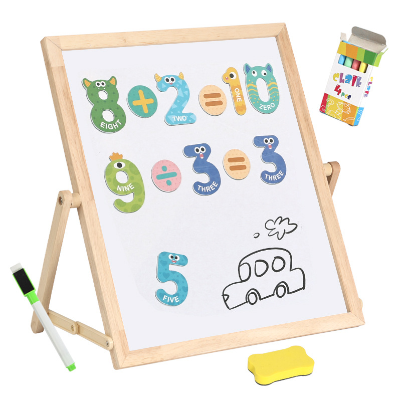 alfabeto digital infantil aprendizaje plegable tablero de dibujo sin polvo tablero de escritura borrable pared pegatinas tablero de dibujo juguete